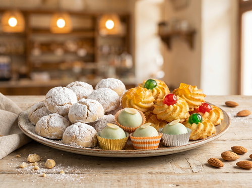dolci di pasta reale