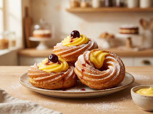 Zeppole di San Giuseppe fritte, dolce tradizionale pugliese